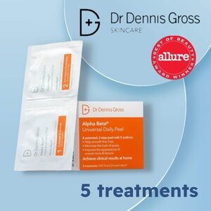 ▶️🌟 🆕 📦 *BNIB* Dr. Dennis Gross | 5 treatments | skincare peel pads